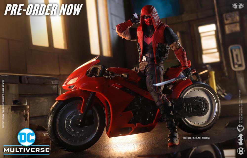 Red Hood: Outlaw DC Multiverse Red Hood's Sport Bike Gallery Image 5