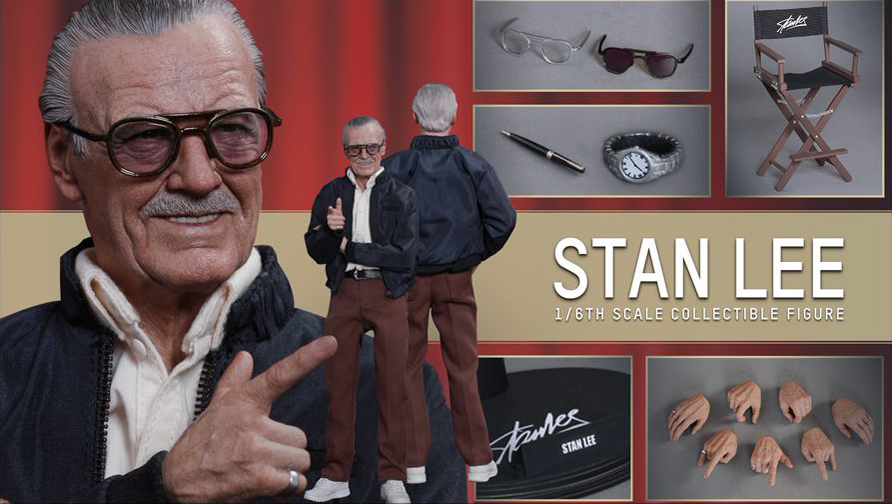 Stan Lee MMS327 Stan Lee 1/6th Scale Collectible Figure Gallery Image 2