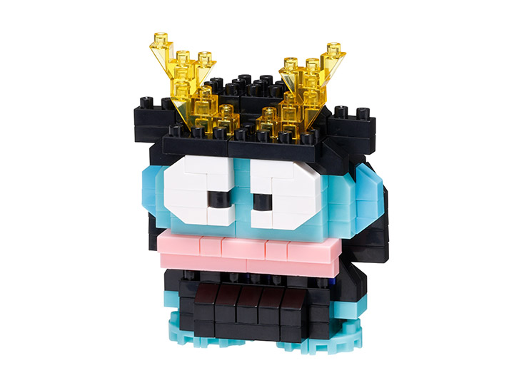 Sanrio Nanoblock Character Collection Series Hangyodon (Samurai) Gallery Image 1