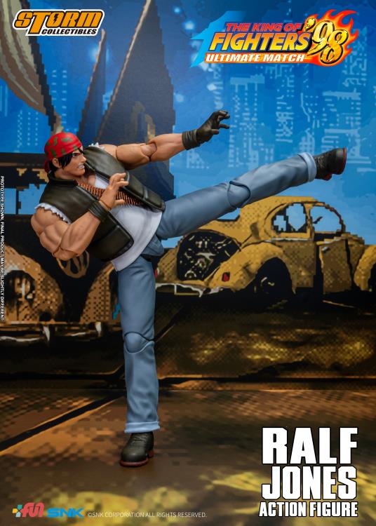The King of Fighters '98 Ultimate Match Ralf Jones 1/12 Scale BBTS Exclusive Action Figure Gallery Image 10