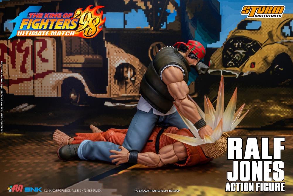 The King of Fighters '98 Ultimate Match Ralf Jones 1/12 Scale BBTS Exclusive Action Figure Gallery Image 23