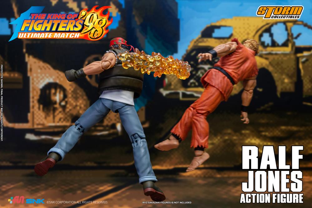 The King of Fighters '98 Ultimate Match Ralf Jones 1/12 Scale BBTS Exclusive Action Figure Gallery Image 26