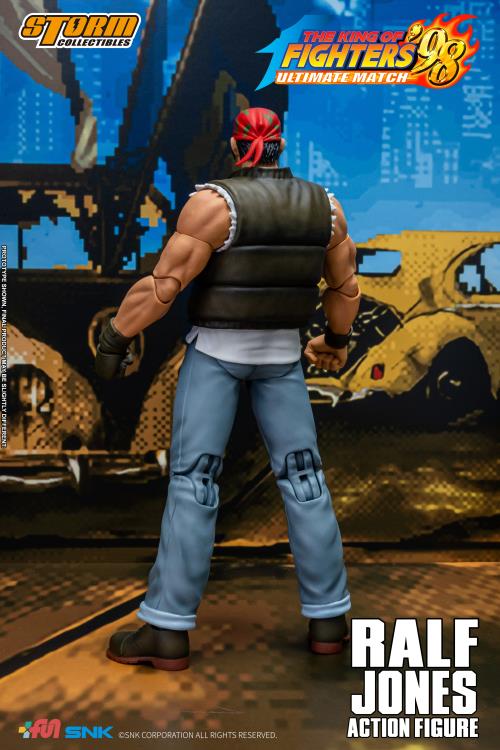 The King of Fighters '98 Ultimate Match Ralf Jones 1/12 Scale BBTS Exclusive Action Figure Gallery Image 5