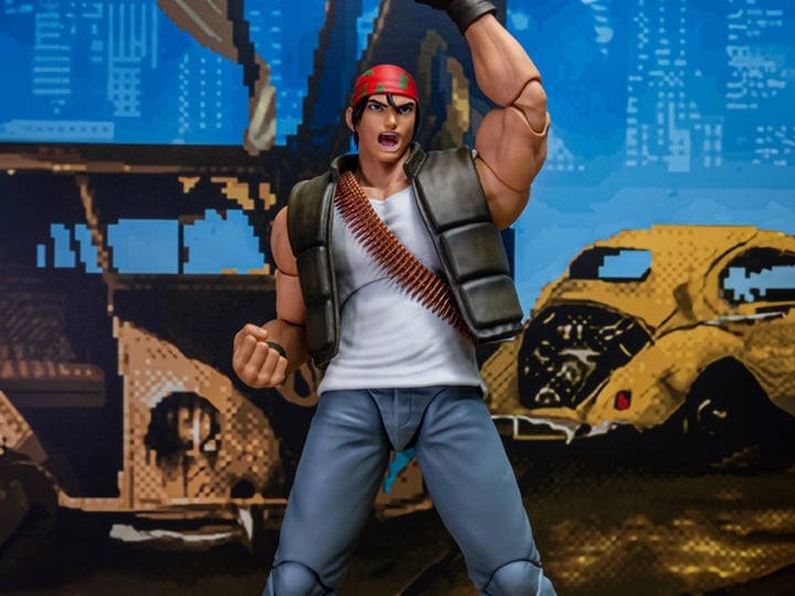 The King of Fighters '98 Ultimate Match Ralf Jones 1/12 Scale BBTS Exclusive Action Figure Gallery Image 1