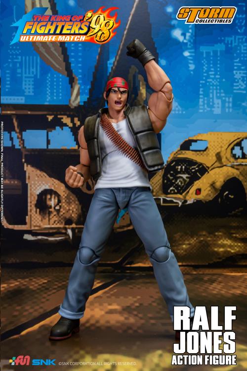 The King of Fighters '98 Ultimate Match Ralf Jones 1/12 Scale BBTS Exclusive Action Figure Gallery Image 11