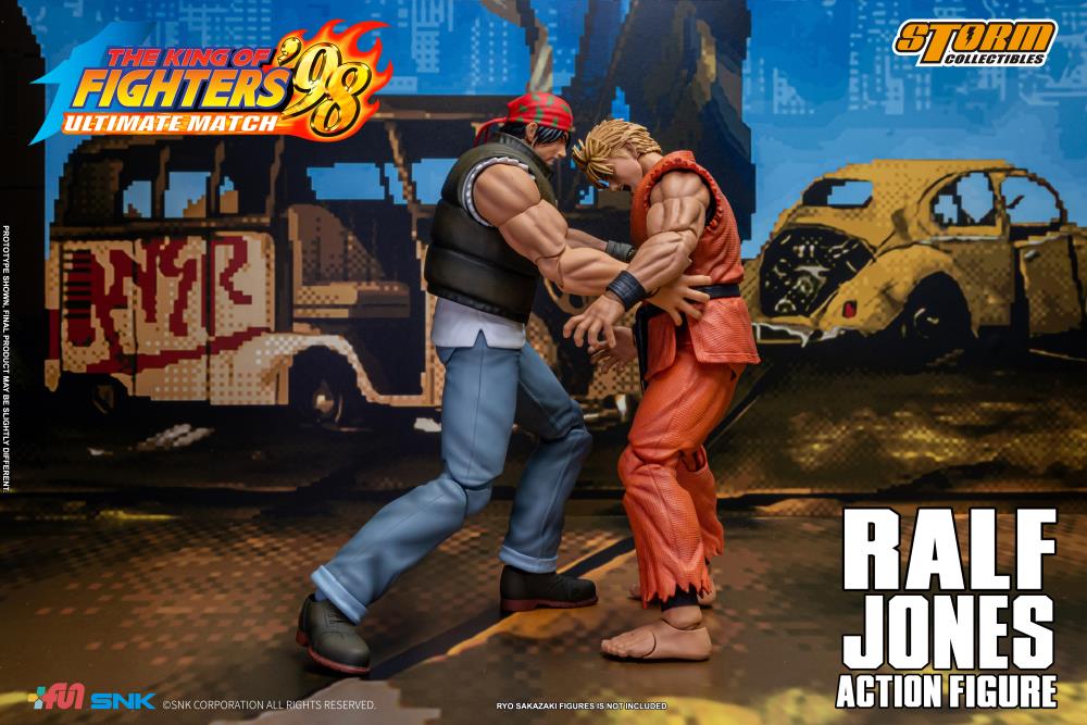 The King of Fighters '98 Ultimate Match Ralf Jones 1/12 Scale BBTS Exclusive Action Figure Gallery Image 18