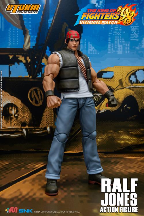 The King of Fighters '98 Ultimate Match Ralf Jones 1/12 Scale BBTS Exclusive Action Figure Gallery Image 4