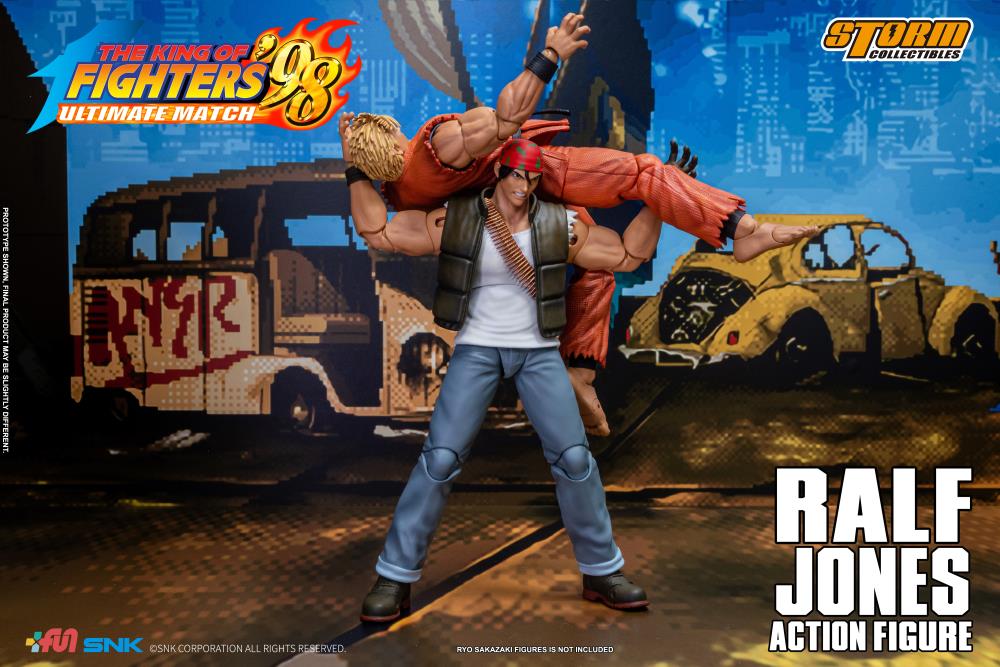 The King of Fighters '98 Ultimate Match Ralf Jones 1/12 Scale BBTS Exclusive Action Figure Gallery Image 20