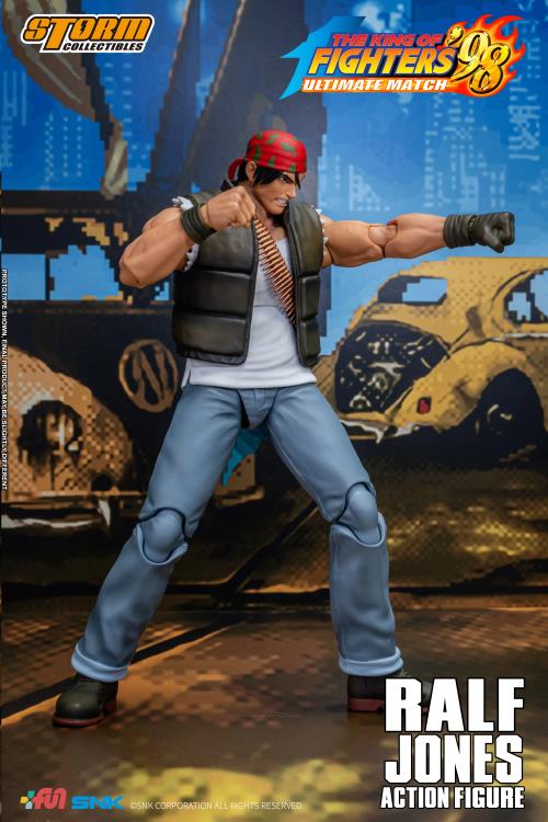 The King of Fighters '98 Ultimate Match Ralf Jones 1/12 Scale BBTS Exclusive Action Figure Gallery Image 9