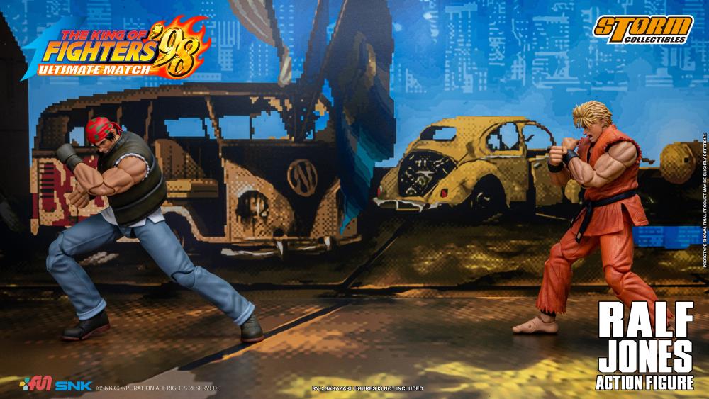 The King of Fighters '98 Ultimate Match Ralf Jones 1/12 Scale BBTS Exclusive Action Figure Gallery Image 24