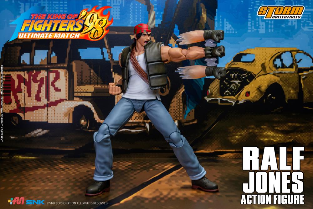 The King of Fighters '98 Ultimate Match Ralf Jones 1/12 Scale BBTS Exclusive Action Figure Gallery Image 27