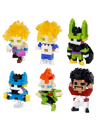 Dragon Ball Z Nanoblock Mininano Series Vol. 5 Box of 6 Characters Gallery Image 2