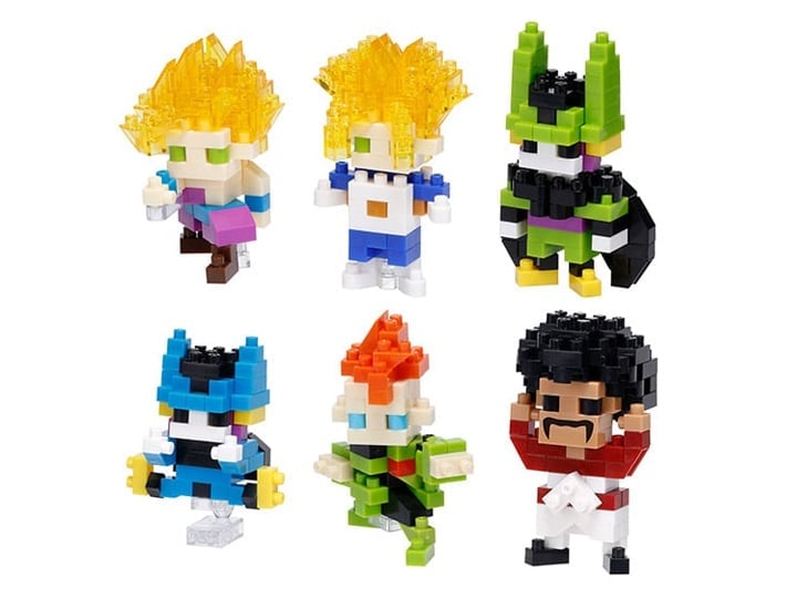 Dragon Ball Z Nanoblock Mininano Series Vol. 5 Box of 6 Characters Gallery Image 1