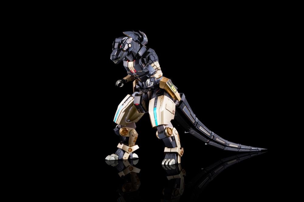 Mighty Morphin Power Rangers Go! Kara Kuri Combine Dino Megazord (Black Ver.) Limited Edition Gallery Image 9