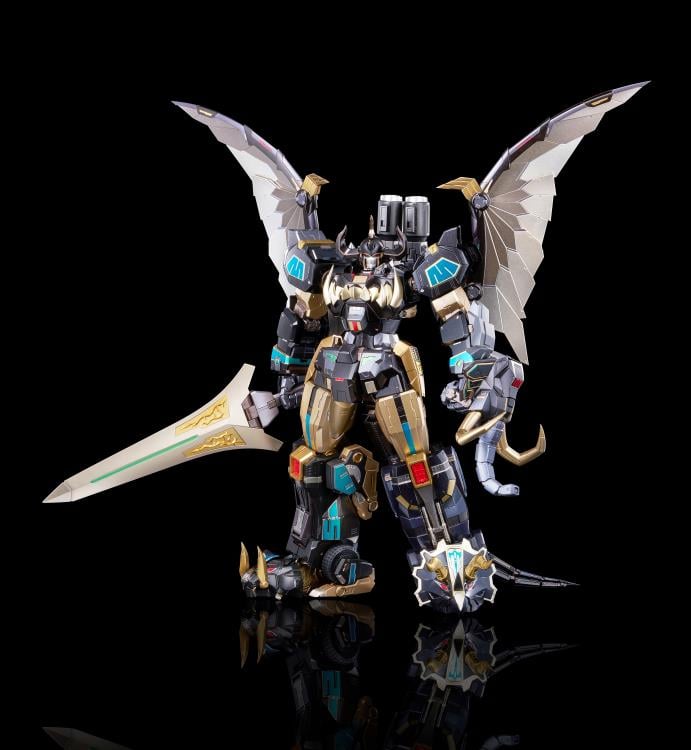 Mighty Morphin Power Rangers Go! Kara Kuri Combine Dino Megazord