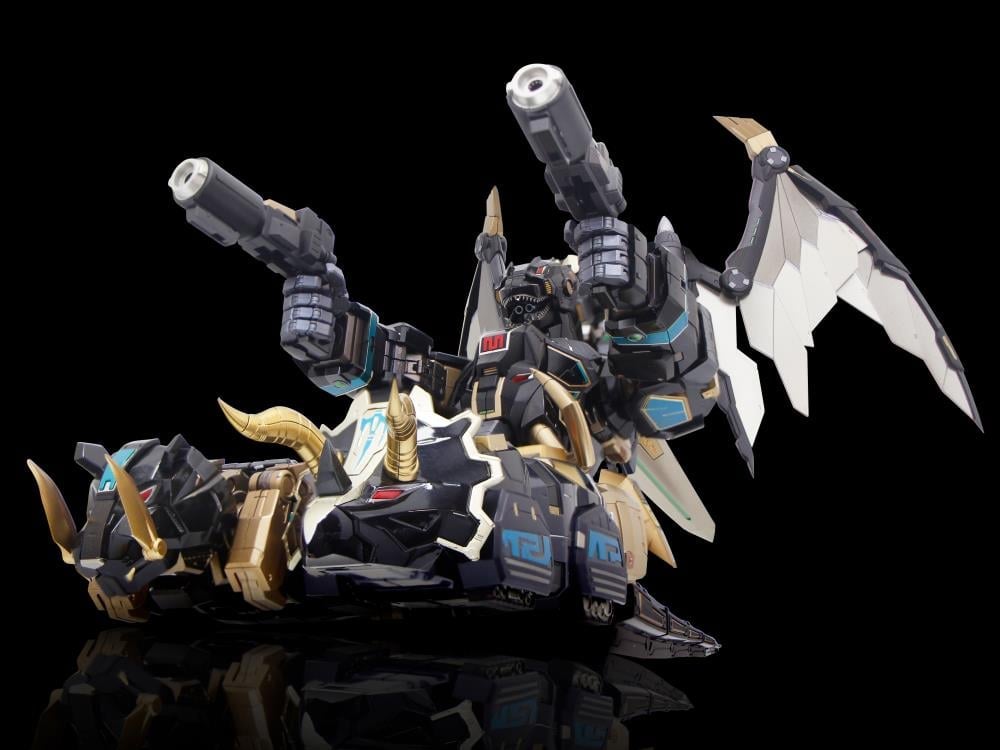 Mighty Morphin Power Rangers Go! Kara Kuri Combine Dino Megazord (Black Ver.) Limited Edition Gallery Image 21