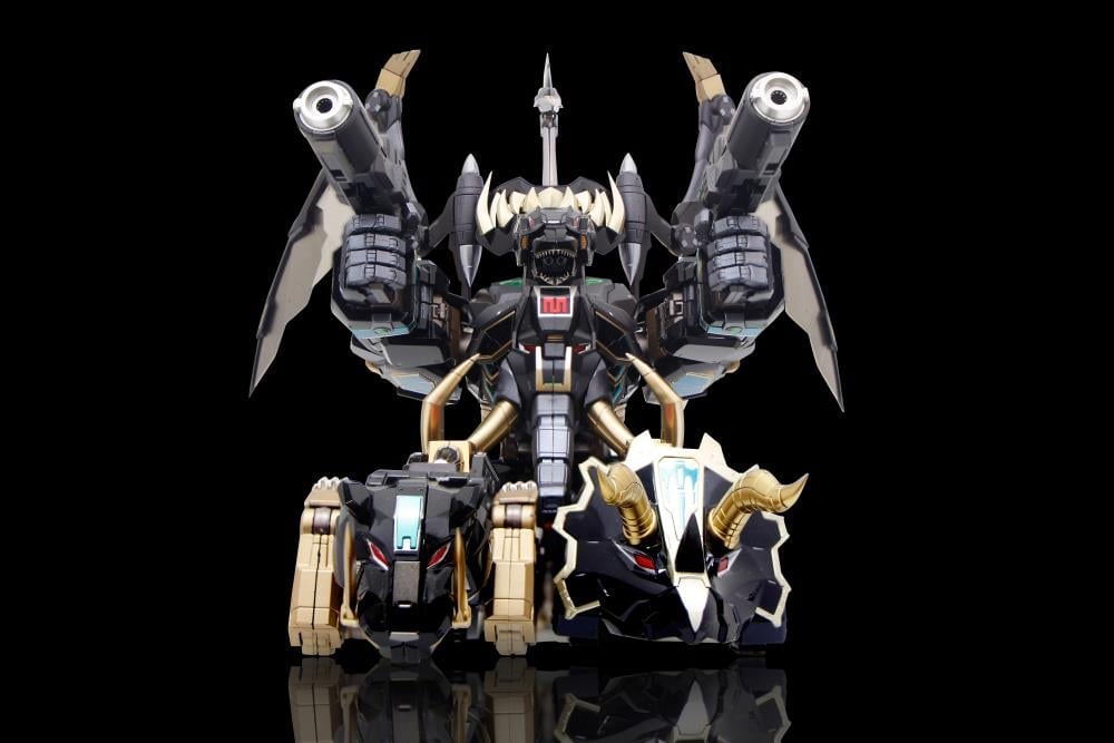 Mighty Morphin Power Rangers Go! Kara Kuri Combine Dino Megazord