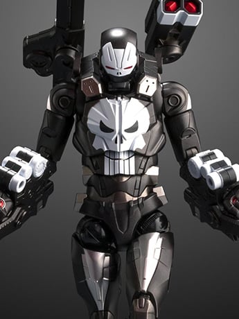 Marvel Fighting Armor Punisher Limited Edition Action Figure Gallery Image 2