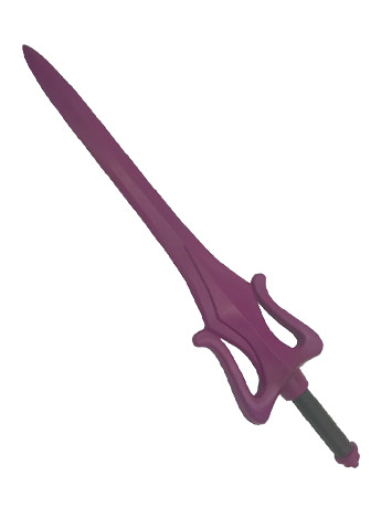 Masters of the Universe Skeletor (Purple) BBTS 25th Anniversary Exclusive LARP Stunt Replica Sword Gallery Image 2