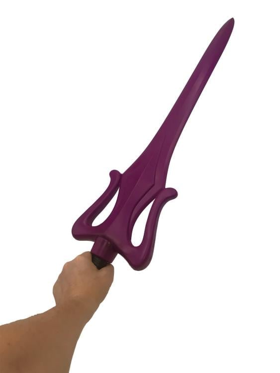 Masters of the Universe Skeletor (Purple) BBTS 25th Anniversary Exclusive LARP Stunt Replica Sword Gallery Image 4