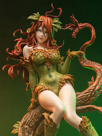 DC Comics Bishoujo Poison Ivy Returns "Fall" Limited Edition 1/7 Scale BBTS 25th Anniversary Exclusive Figure Gallery Image 2