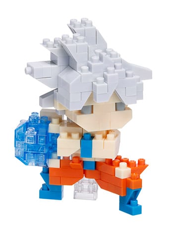 Dragon Ball Super Nanoblock Character Collection Series Ultra Instinct Goku Gallery Image 2