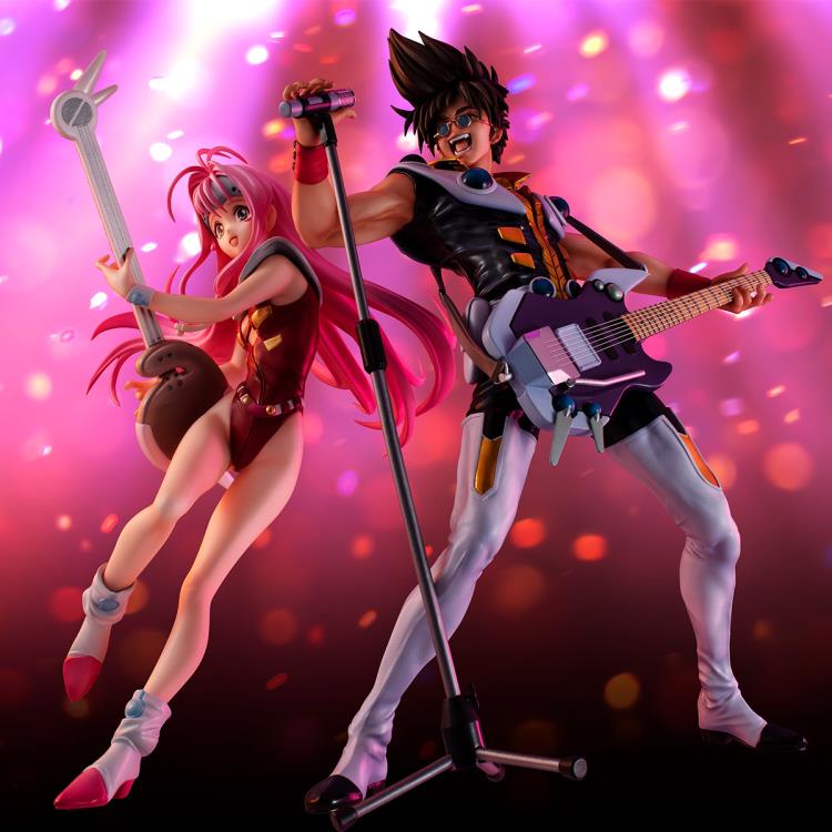 Macross 7 Fire Bomber LiveStage BOX Mylene Jenius & Basara Nekki Figure Set Gallery Image 3