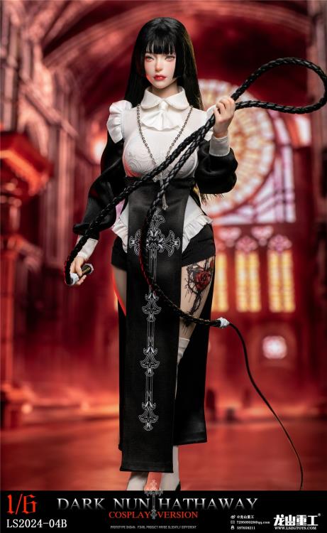 Dark Nun Hathaway (Black Hair Cosplay Ver.) 1/6 Scale Figure Gallery Image 5