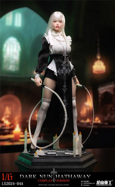 Dark Nun Hathaway (DX Cosplay Ver.) 1/6 Scale Figure Gallery Image 5