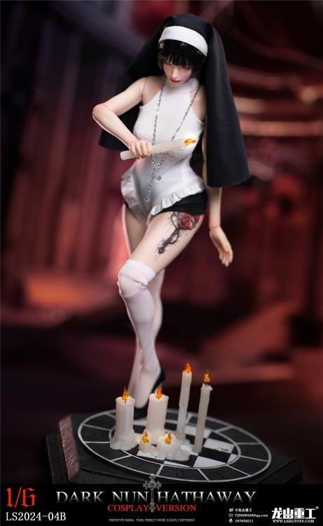 Dark Nun Hathaway (DX Cosplay Ver.) 1/6 Scale Figure Gallery Image 19