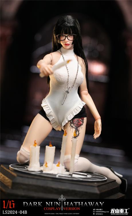 Dark Nun Hathaway (DX Cosplay Ver.) 1/6 Scale Figure Gallery Image 20