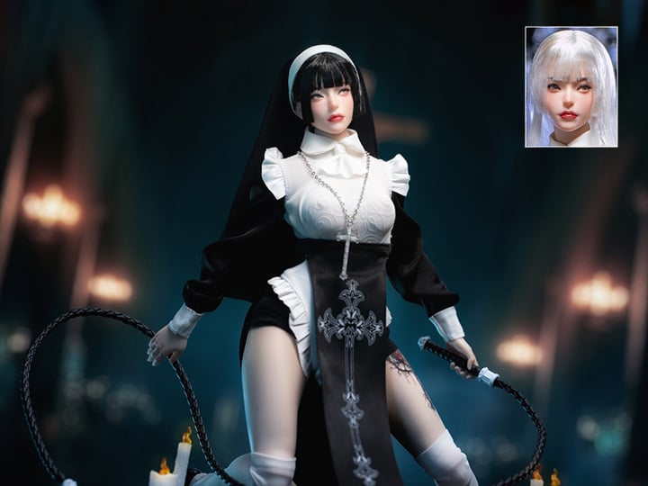 Dark Nun Hathaway (DX Cosplay Ver.) 1/6 Scale Figure Gallery Image 1
