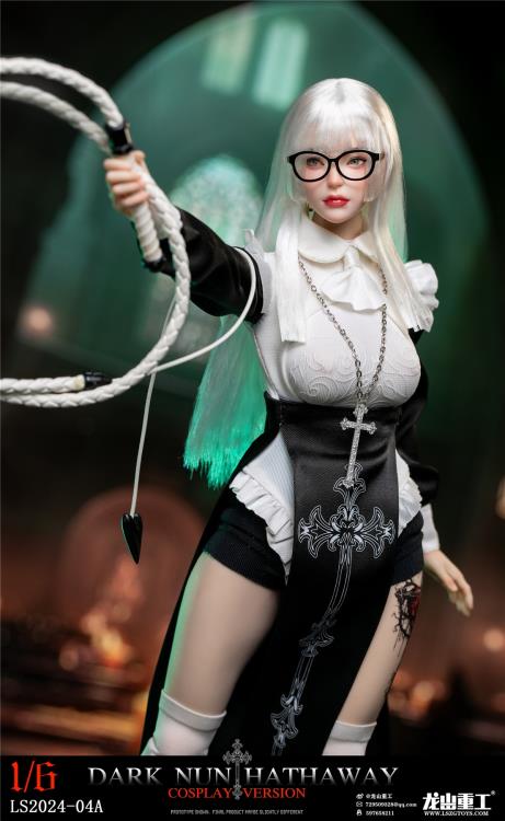 Dark Nun Hathaway (DX Cosplay Ver.) 1/6 Scale Figure Gallery Image 7