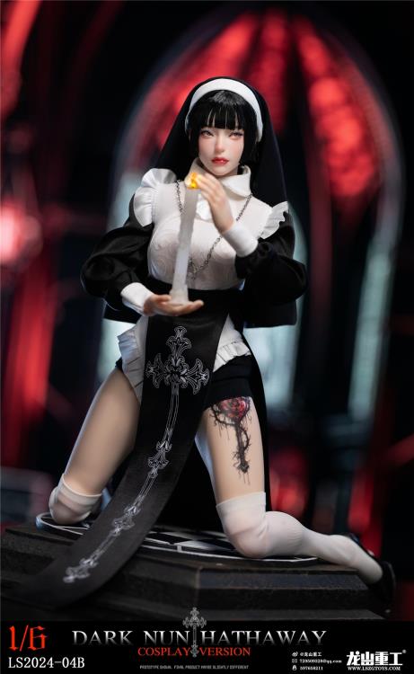 Dark Nun Hathaway (DX Cosplay Ver.) 1/6 Scale Figure Gallery Image 16