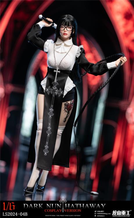 Dark Nun Hathaway (DX Cosplay Ver.) 1/6 Scale Figure Gallery Image 13