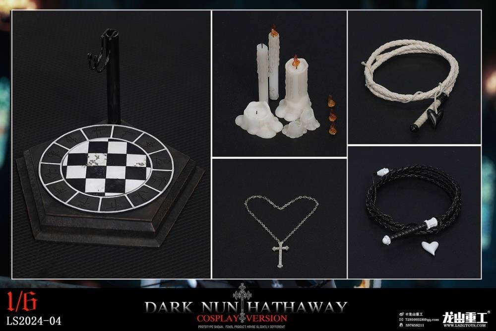 Dark Nun Hathaway (DX Cosplay Ver.) 1/6 Scale Figure Gallery Image 22