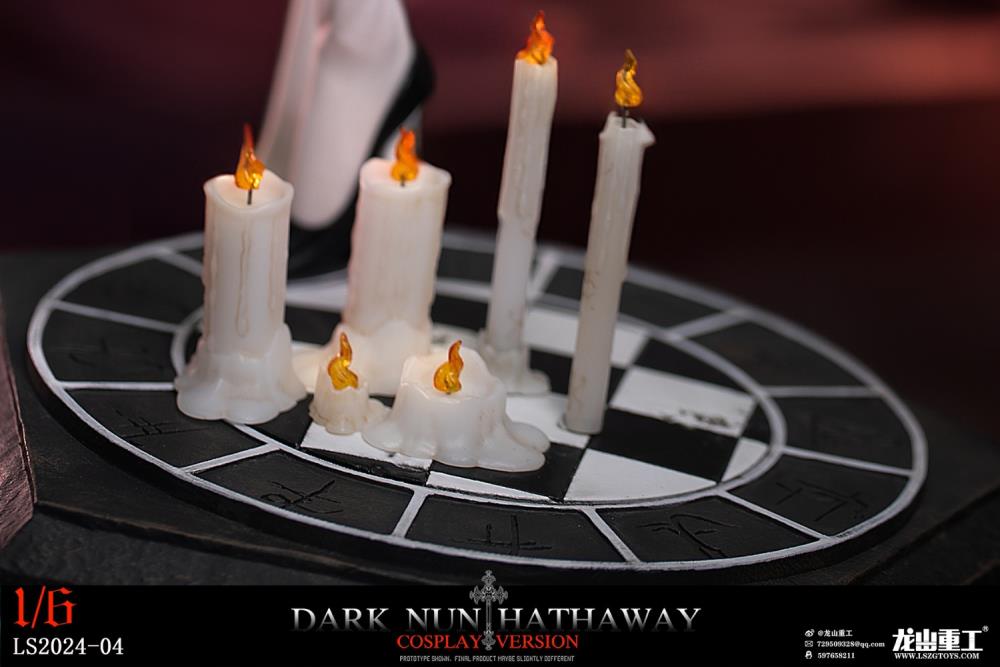 Dark Nun Hathaway (DX Cosplay Ver.) 1/6 Scale Figure Gallery Image 21