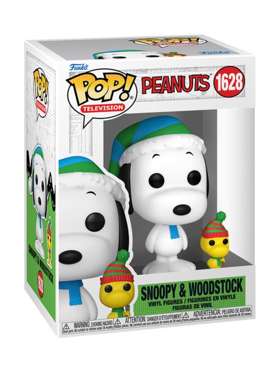 Pop! Television: A Charlie Brown Christmas - Snoopy & Woodstock