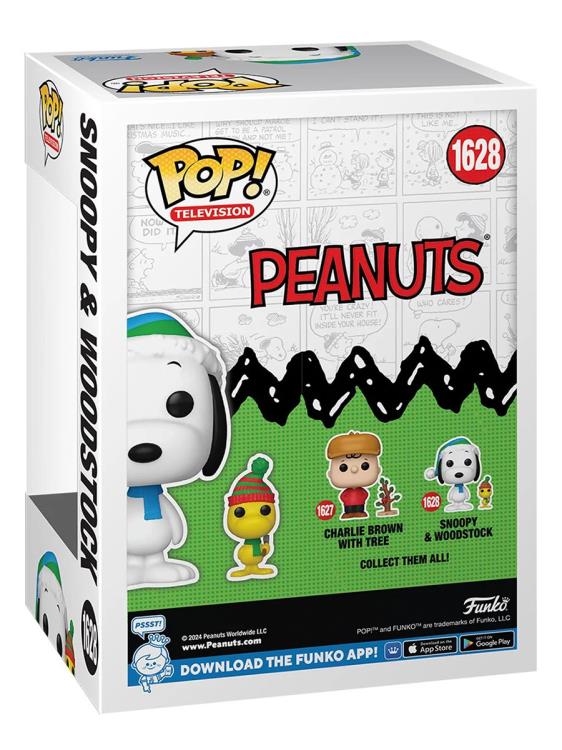 Pop! Television: A Charlie Brown Christmas - Snoopy & Woodstock