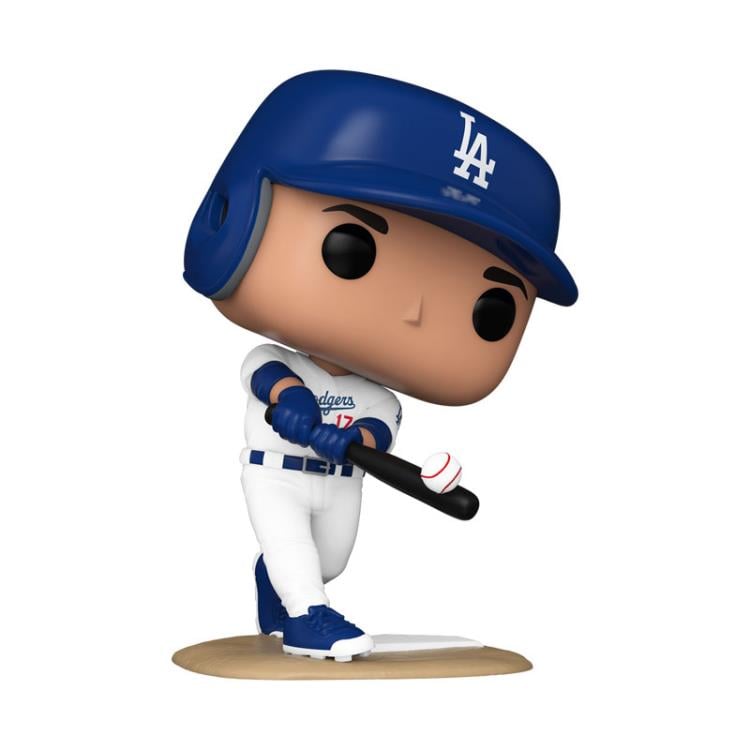 Los Angeles Dodgers Pop! MLB #106 Shohei Ohtani (Home Jersey Batting) Gallery Image 3