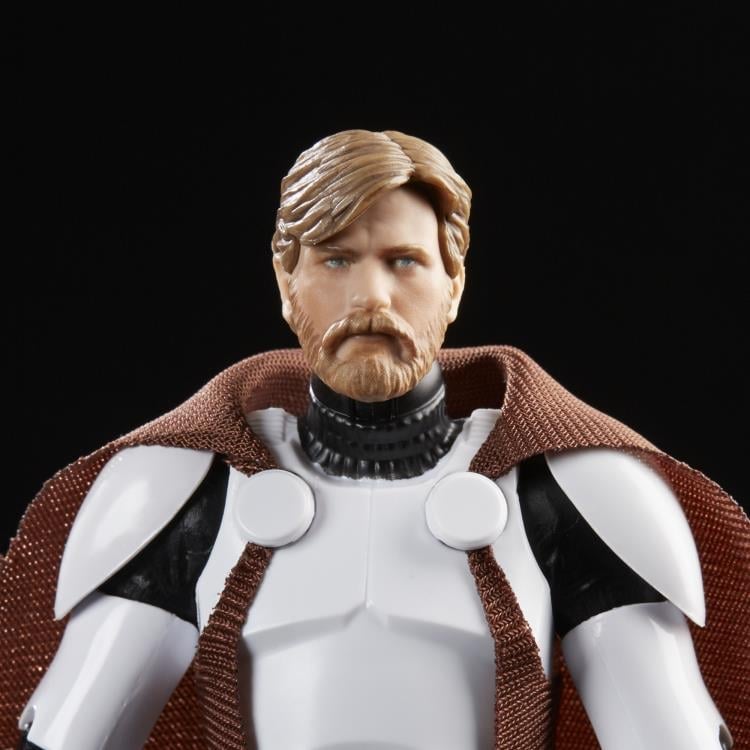Star Wars: The Black Series 6" Clone Commander Obi-Wan Kenobi (The Clone Wars) Action Figure Gallery Image 8
