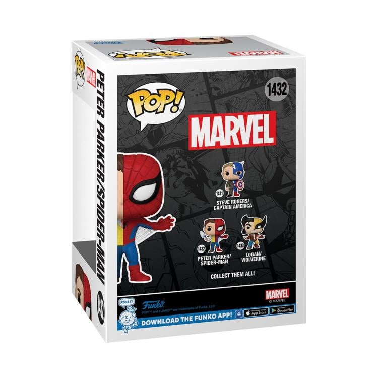 Pop! Marvel: Split - Peter Parker/Spider-Man Gallery Image 5