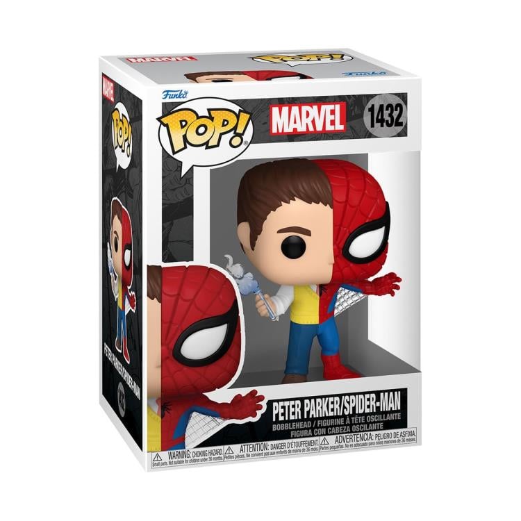 Pop! Marvel: Split - Peter Parker/Spider-Man Gallery Image 4