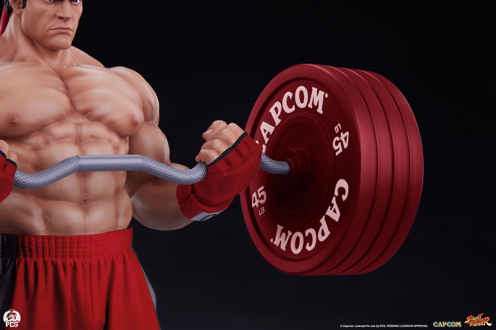 Street Fighter Premier Series Ryu (Powerlifting Classic Ver.) 1/4 Scale Statue Gallery Image 20