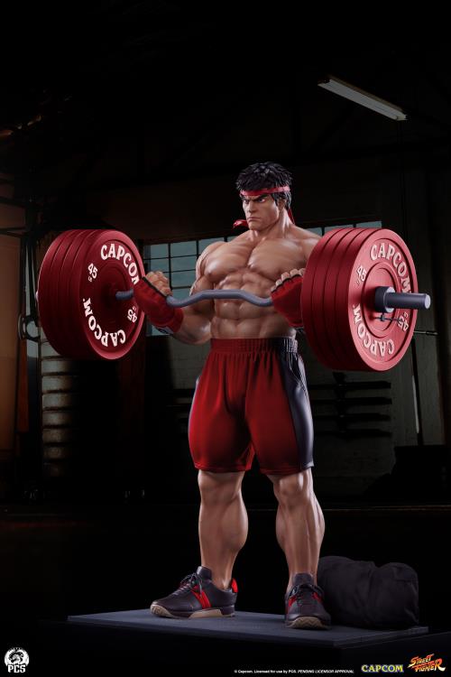 Street Fighter Premier Series Ryu (Powerlifting Classic Ver.) 1/4 Scale Statue Gallery Image 26