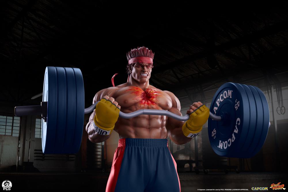 Street Fighter Premier Series Ryu (Powerlifting Evil Ver.) 1/4 Scale Statue Gallery Image 4