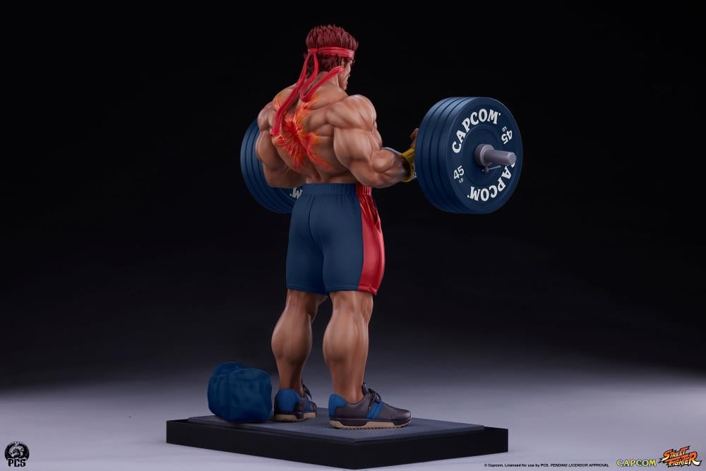 Street Fighter Premier Series Ryu (Powerlifting Evil Ver.) 1/4 Scale Statue Gallery Image 14