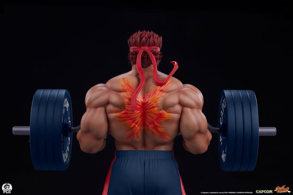 Street Fighter Premier Series Ryu (Powerlifting Evil Ver.) 1/4 Scale Statue Gallery Image 18