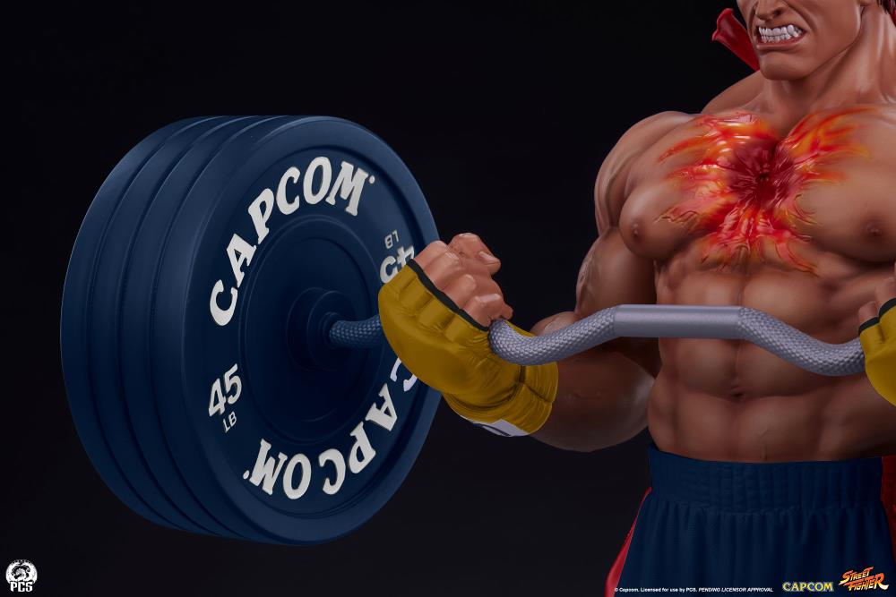 Street Fighter Premier Series Ryu (Powerlifting Evil Ver.) 1/4 Scale Statue Gallery Image 21