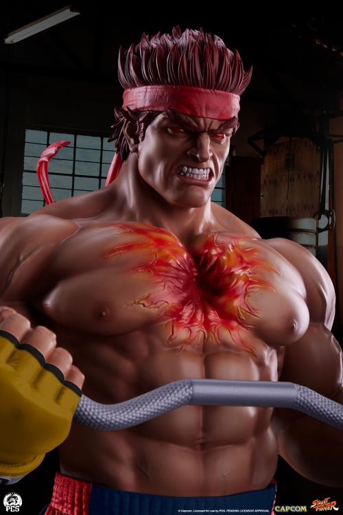 Street Fighter Premier Series Ryu (Powerlifting Evil Ver.) 1/4 Scale Statue Gallery Image 8
